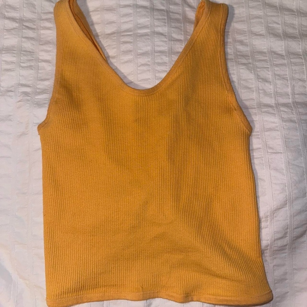 Urban Outfitters Orange Out from Under Wrap it up Seamless Reversible Bra Top